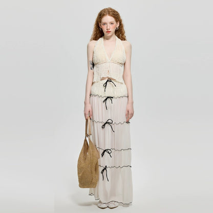 【グッズ】夏 リゾートビーチ向け セパレート ビキニトップ＋ショーツ＋スカート 3点セット 水着 【SHシリーズ】