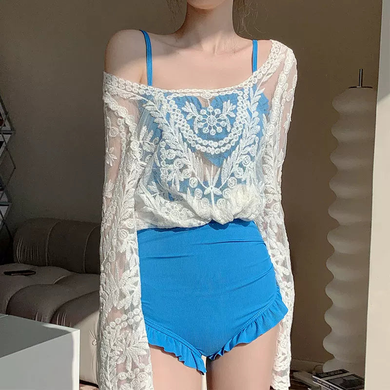【インナー】大人可愛い INS風水着 レディース 体型カバー 着痩せ セクシー セット水着 リゾート 海 プール【SHシリーズ】