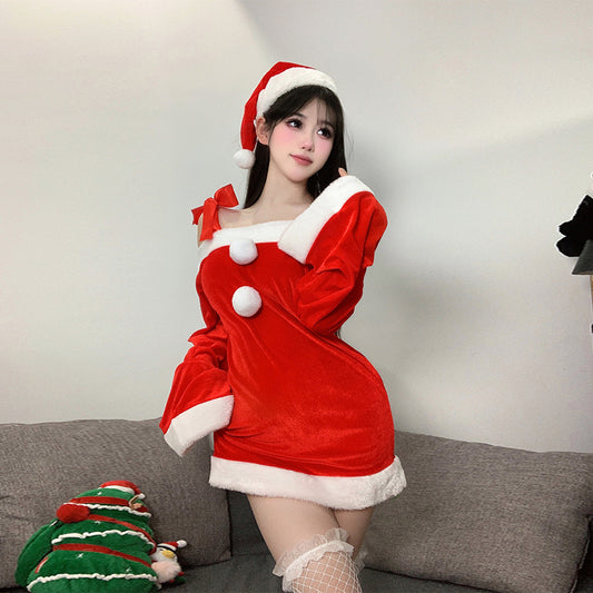 【クリスマス】パーティー服 舞台衣装 セクシーうさぎガール衣装クリスマスコスナイトクラブバー