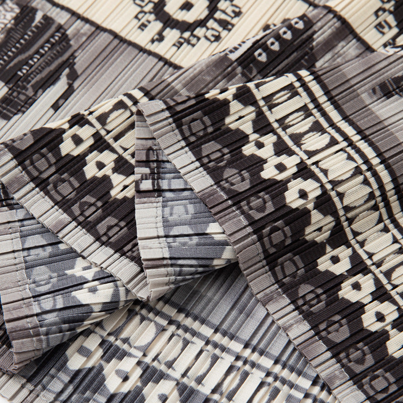 【ボトムス】夏 気質＊象モチーフデザイン レトロ スカート【SHシリーズ】