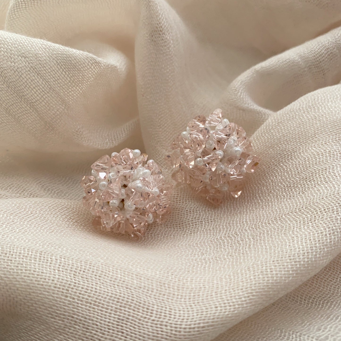 【🎁 B2G1｜先行スタート！】【グッズ】春 秋 夏 冬 ナチュラル リゾート風 編み レジン ピアス