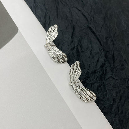 【🎁 B2G1｜先行スタート！】【グッズ】クール系 蝶結びイヤーカフ レディース 夏 高級感 キラキララインストーン イヤークリップ ノンホール ピアス