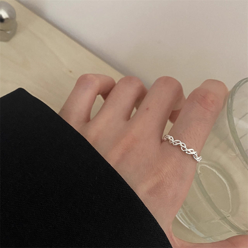 ✨5点選べて ¥8,999✨【50+タイプ展開】【グッズ】国風不規則オープンリング レディース 個性派 シンプル 高見え デイリーアクセサリー