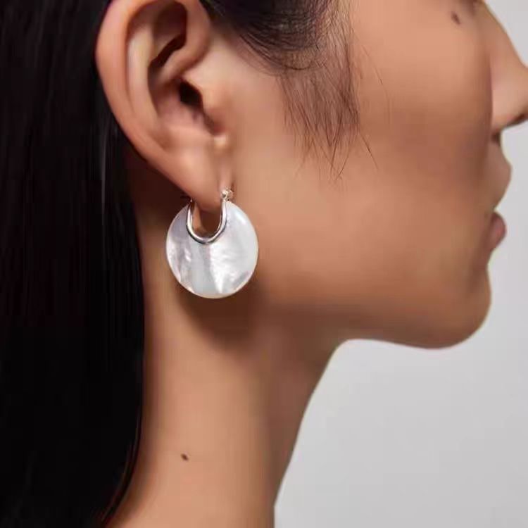 【🎁 B2G1｜先行スタート！】【グッズ】 レディース フープイヤリング 夏 ピアス  高見え シンプル おしゃれ 個性派 イヤーアクセサリー