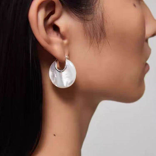 【🎁 B2G1｜先行スタート！】【グッズ】 レディース フープイヤリング 夏 ピアス  高見え シンプル おしゃれ 個性派 イヤーアクセサリー