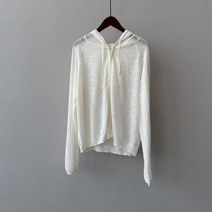 [外套] 夏季防曬連帽針織外套 [SN系列] 