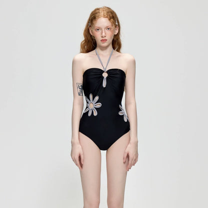 【グッズ】夏 大人可愛い トライアングル型 お腹カバー・スタイルアップ リゾート・ビーチ用 水着 【SHシリーズ】