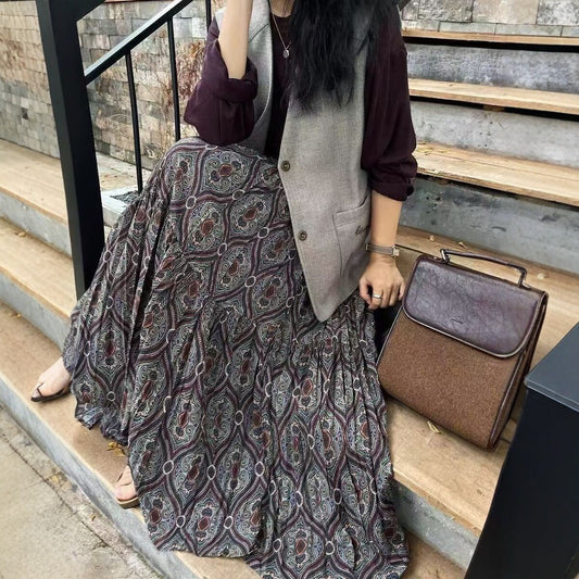 期間限定⭐️60%OFF【ボトムス】プリーツ ふんわり ハイウエスト ハイウエスト スカート 【SHシリーズ】