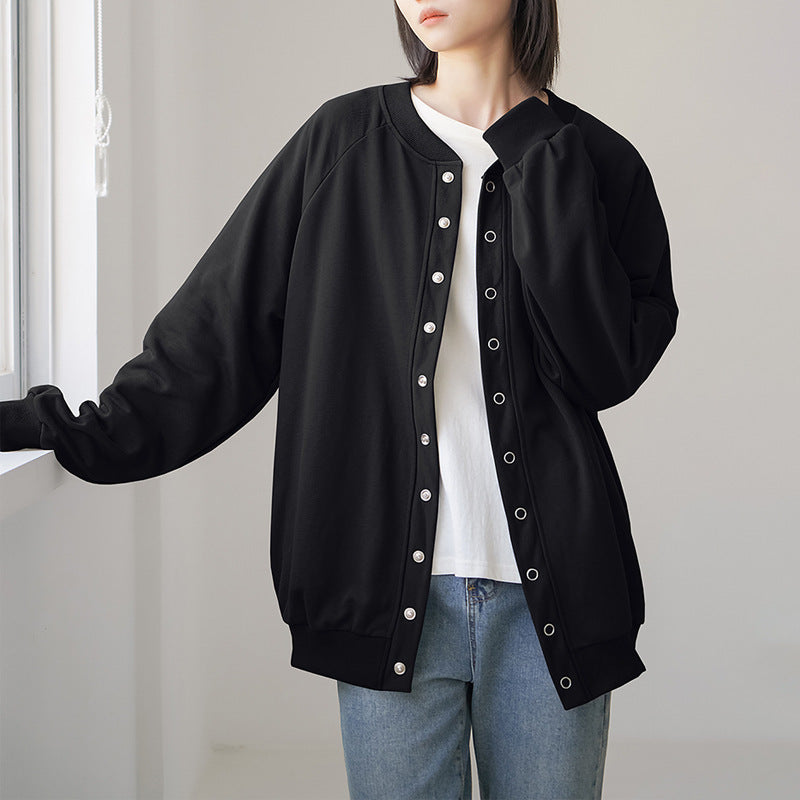 【24AW】【アウター】日系 合わせやすい ゆったり カーディガン