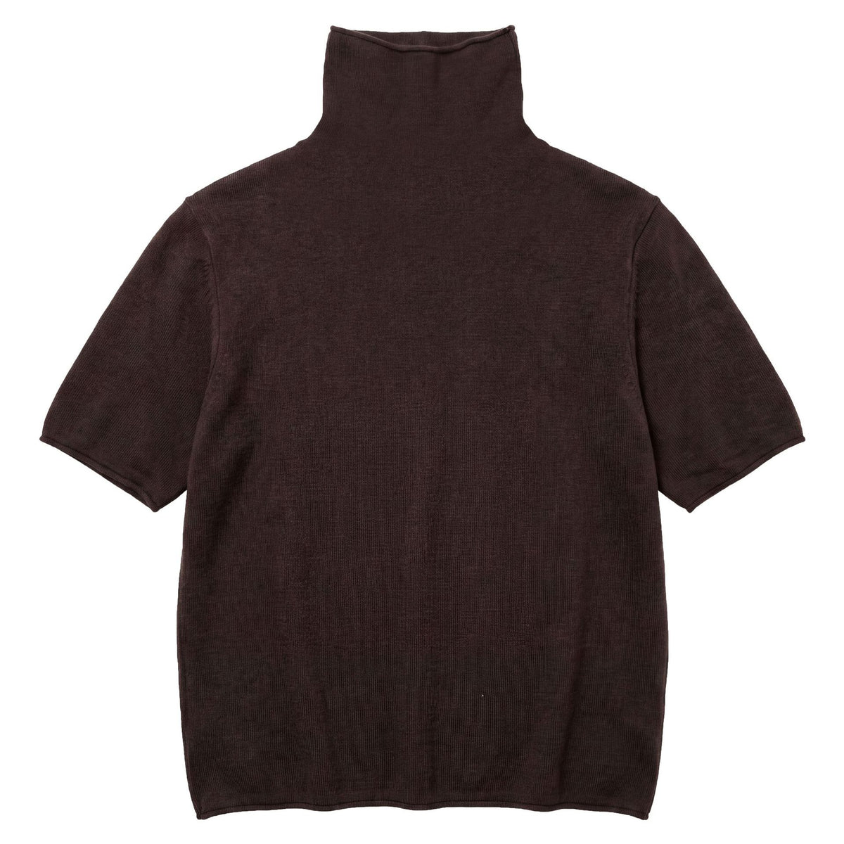 【トップス】オフタートルネック ニット ウール 半袖 Ｔシャツ 【JZシリーズ】