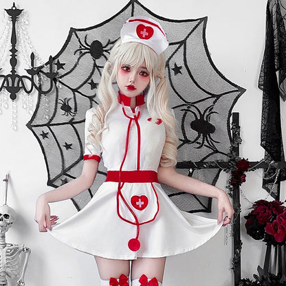 【ハロウィン】 衣装 レディース セクシー ナース コスプレ ヨーロピアン ステージ パフォーマンス 医者cos
