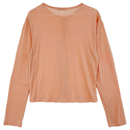 【アウター】夏 春 秋 テンセル 日焼け止め 涼やか カーディガン【SNシリーズ】