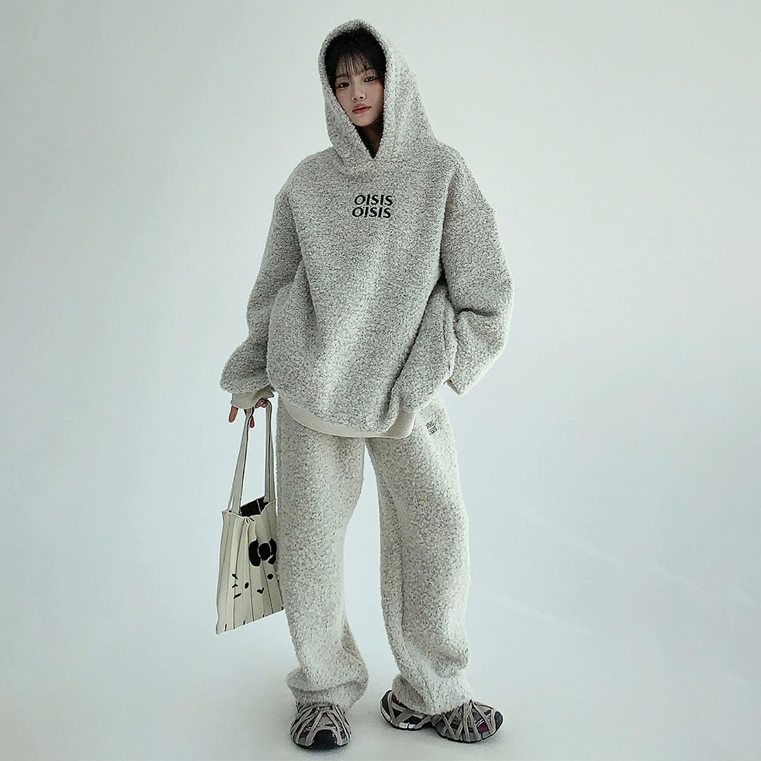 【24AW】【10～15日内発送】【ボトムス】今年らしいコーデ  ストリート 裏起毛 パーカー+パンツ 上下セット 【FCシリーズ】