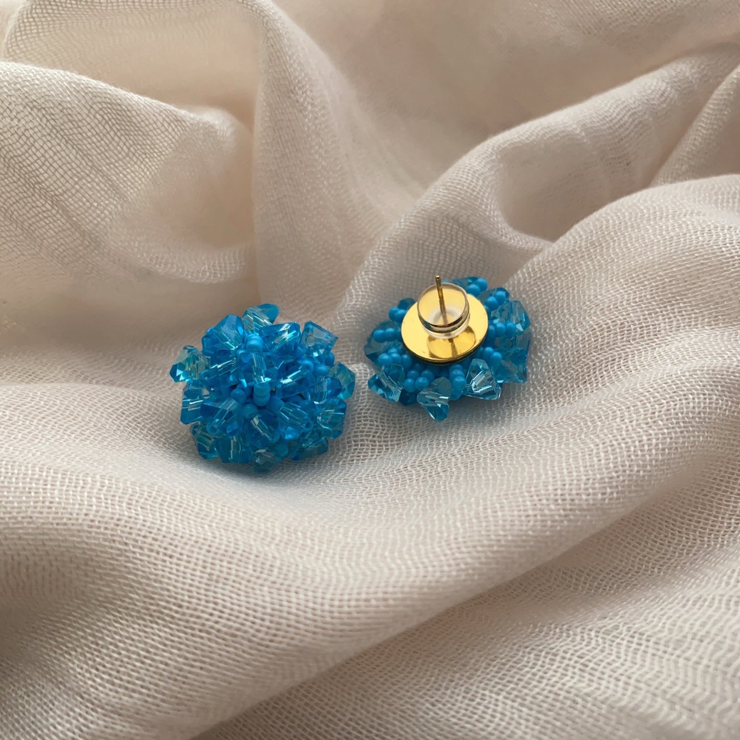 【🎁 B2G1｜先行スタート！】【グッズ】春 秋 夏 冬 ナチュラル リゾート風 編み レジン ピアス