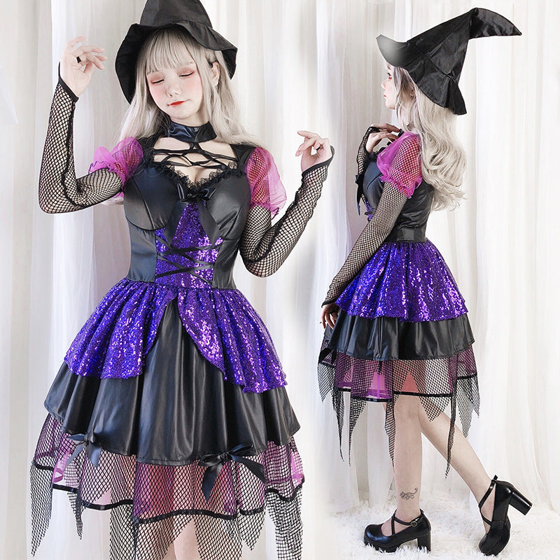 【ハロウィン】コスプレ cosplay リトルウィッチ ウィッチ デビル ヴァンパイア レディース