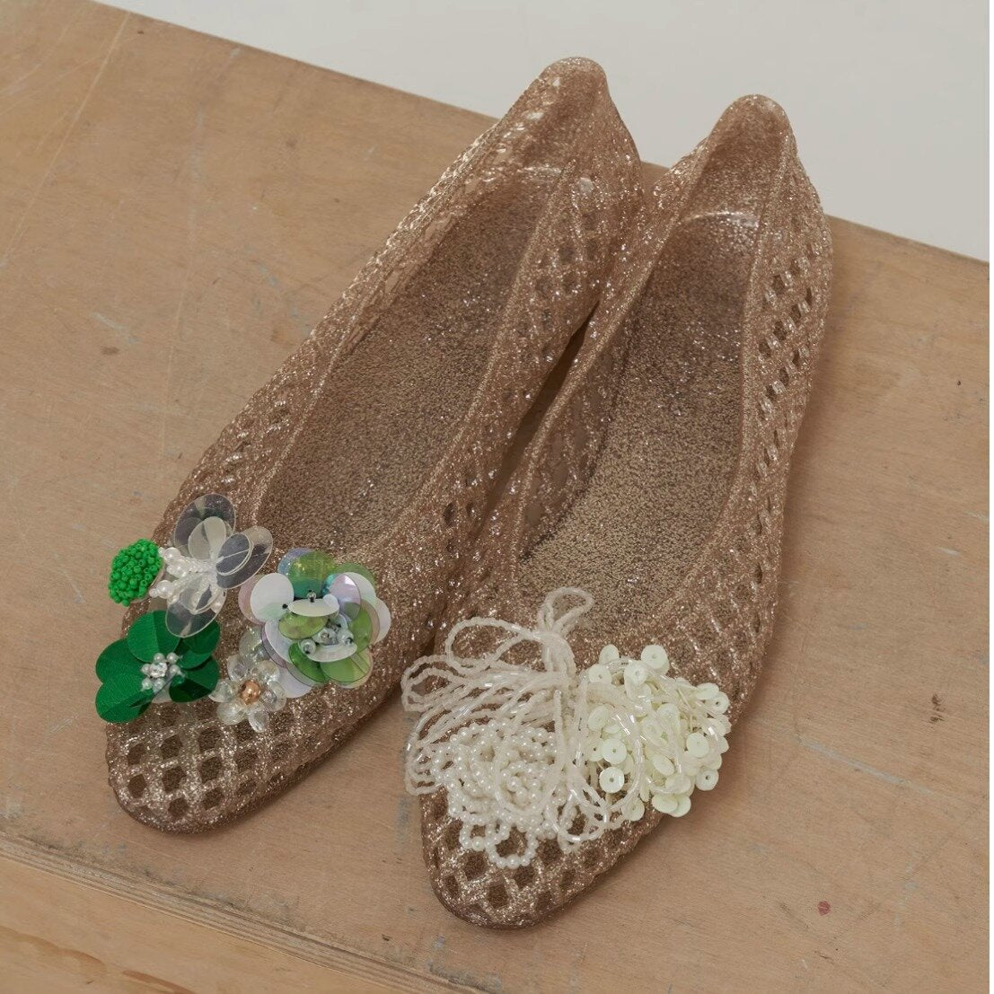 【シューズ】夏 ポインテッドトゥ ホールデザイン DIY対応 ホールサンダル 【JZシリーズ】