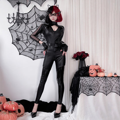 【ハロウィン】レディース キャットウーマン ワンダーウーマン コスプレ ワンピース 大人用 ヨーロピアン ステージ衣装