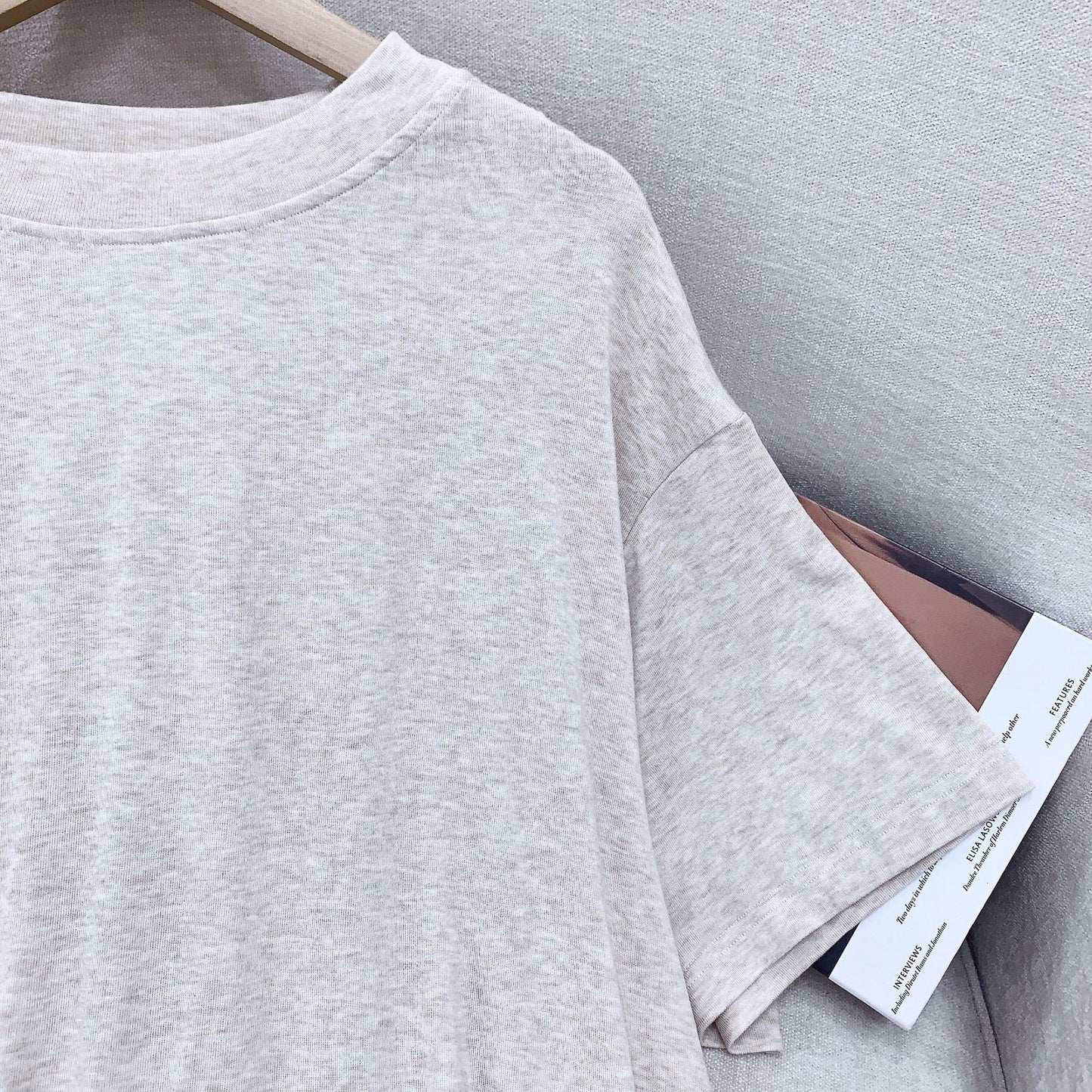 【トップス】高品質 シンプル ゆったり 夏コーデにぴったりの着回し抜群 半袖 Tシャツ【JZシリーズ】