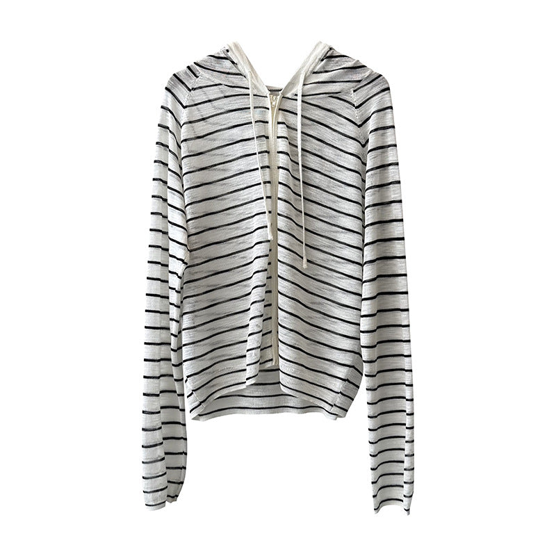 [外套] 夏季防曬連帽針織外套 [SN系列] 