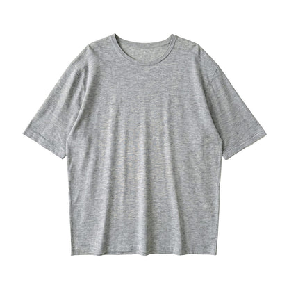 【トップス】リラックス感 五分袖 オーバーサイズ Ｔシャツ 【JZシリーズ】