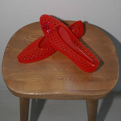 【シューズ】夏 ポインテッドトゥ ホールデザイン DIY対応 ホールサンダル 【JZシリーズ】