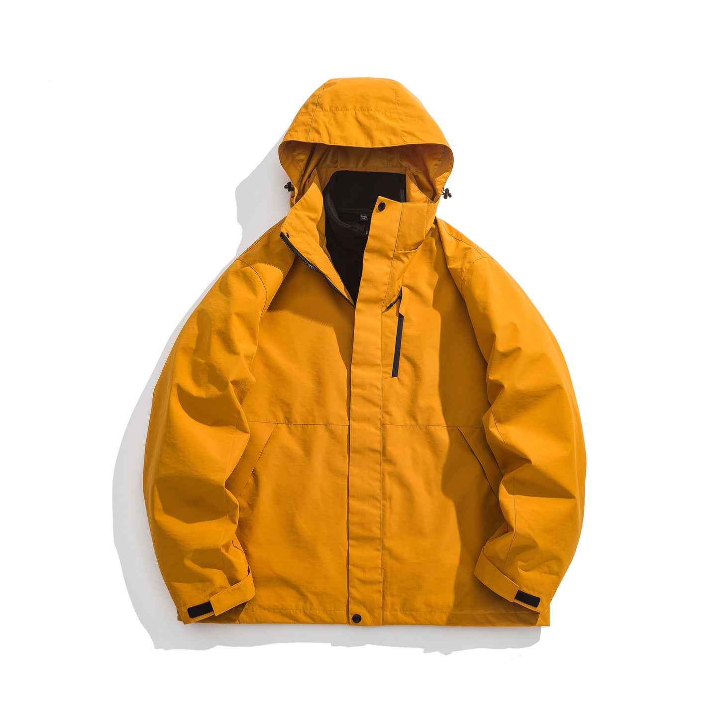 【アウター】ユニセックス アウトドア マウンテンパーカー ゆったりシルエット 3WAY仕様 着脱可能 カップル向け ジャケット【FCシリーズ】