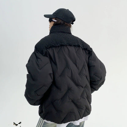 【アウター】春 秋 冬 高級感 シャネル風 レトロ カップル用 厚手 刺繍 綿入れコート【FCシリーズ】