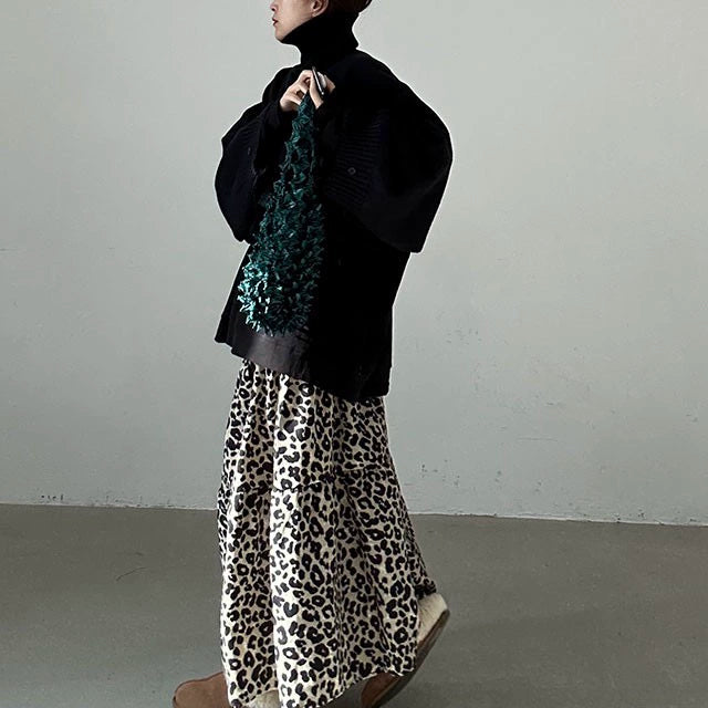 【トップス】イレギュラー 春 秋 冬 ショート丈  レイヤード セーター 【JZシリーズ】