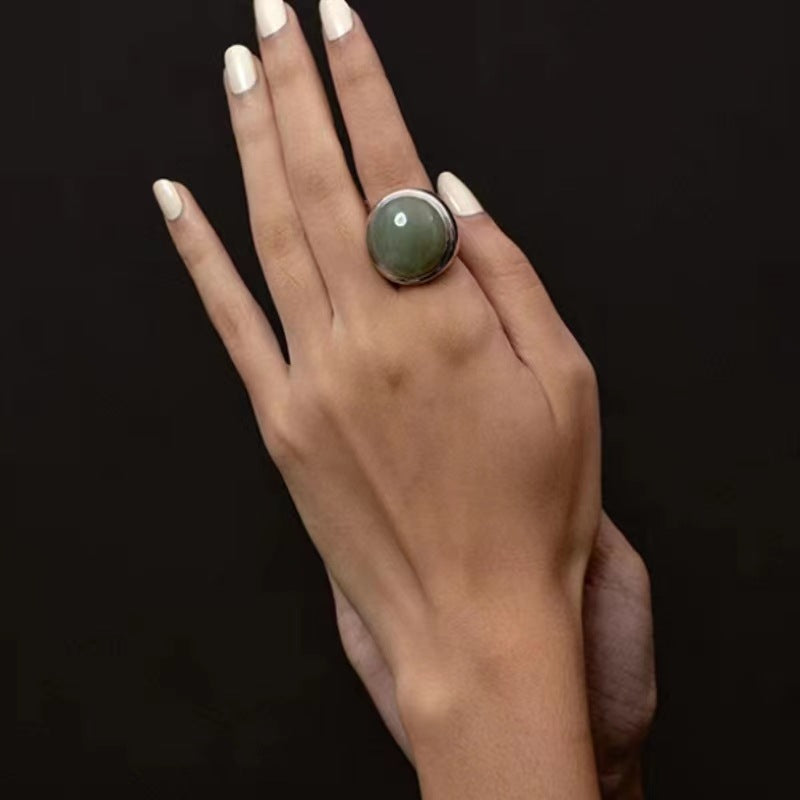 【グッズ】シンプルで合わせやすい プチラグジュアリー リング ピアス