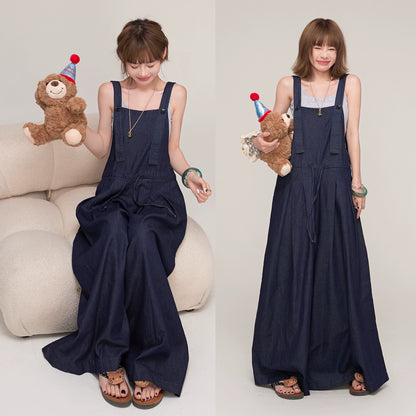 【ボトムス】春夏新作 ゆったりカジュアル ルーズシルエット オーバーサイズ オールインワン【AHシリーズ】