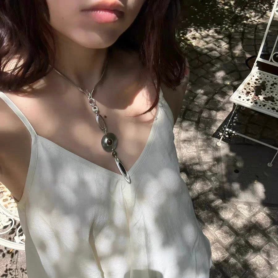 【🎁 B2G1｜先行スタート！】【グッズ】おしゃれ アシンメトリー デザイン 上質 ネックレス 多通り着用可能 ヴィンテージ風 アクセサリー