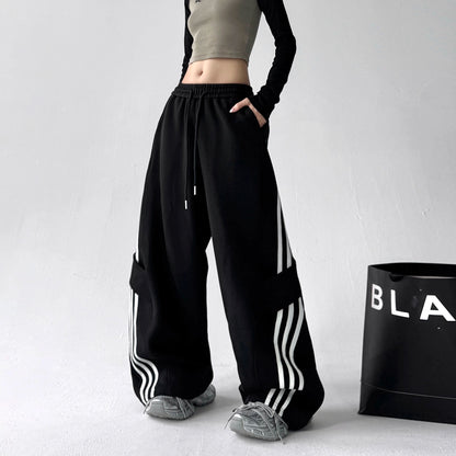 【ボトムス】スタイルアップ！ハイウエストカーゴパンツ レディース 春秋 ゆったり美脚ライン【FCシリーズ】