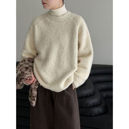 【トップス】ウール粒ボア風 プルオーバー セーター 【JZシリーズ】