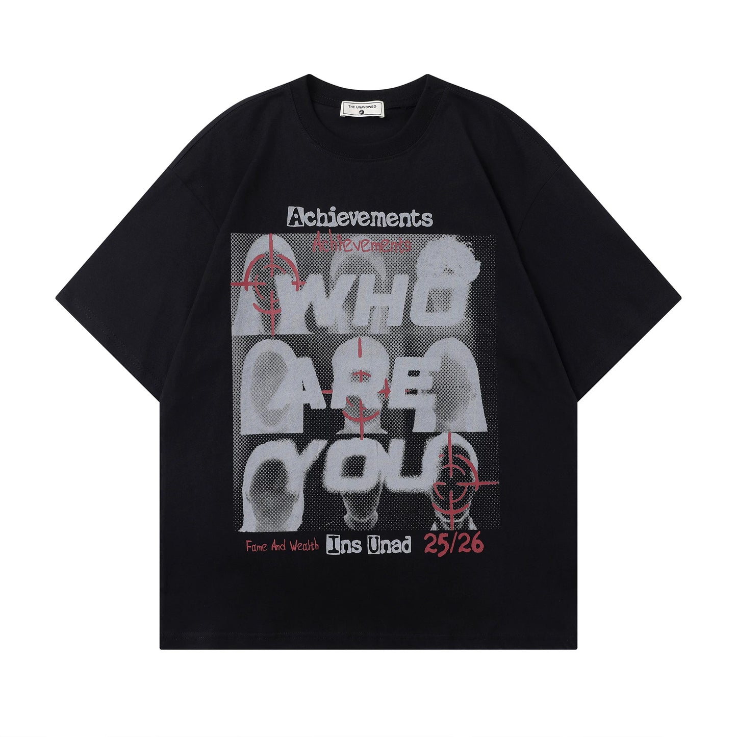 【トップス】アメリカンレトロ 顔プリント 半袖Tシャツ レディース 夏 ゆったり カジュアル ペアコーデ【FCシリーズ】【15〜20日発送】