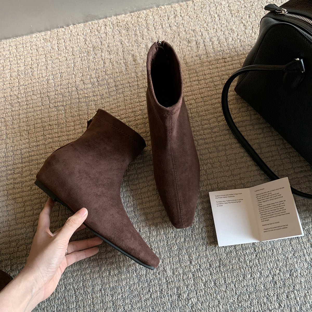 【シューズ】春 秋 冬 スクエアトゥ ナイトライダーブーツ 【JZシリーズ】