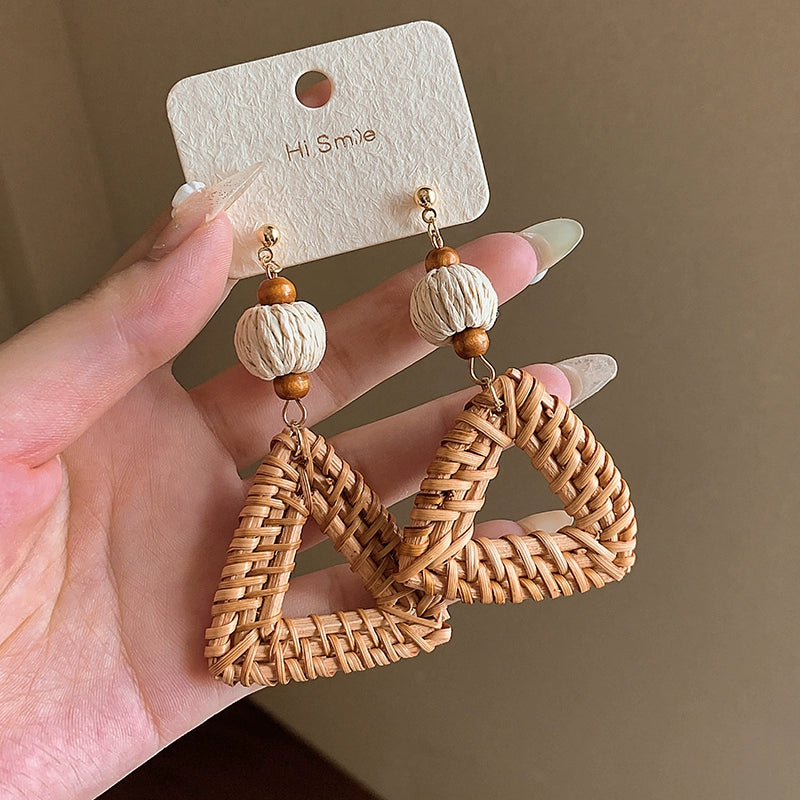 【🎁 B2G1｜先行スタート！】【グッズ】ボヘミアン風 高級フリンジ リゾート風 ピアス/イヤリング