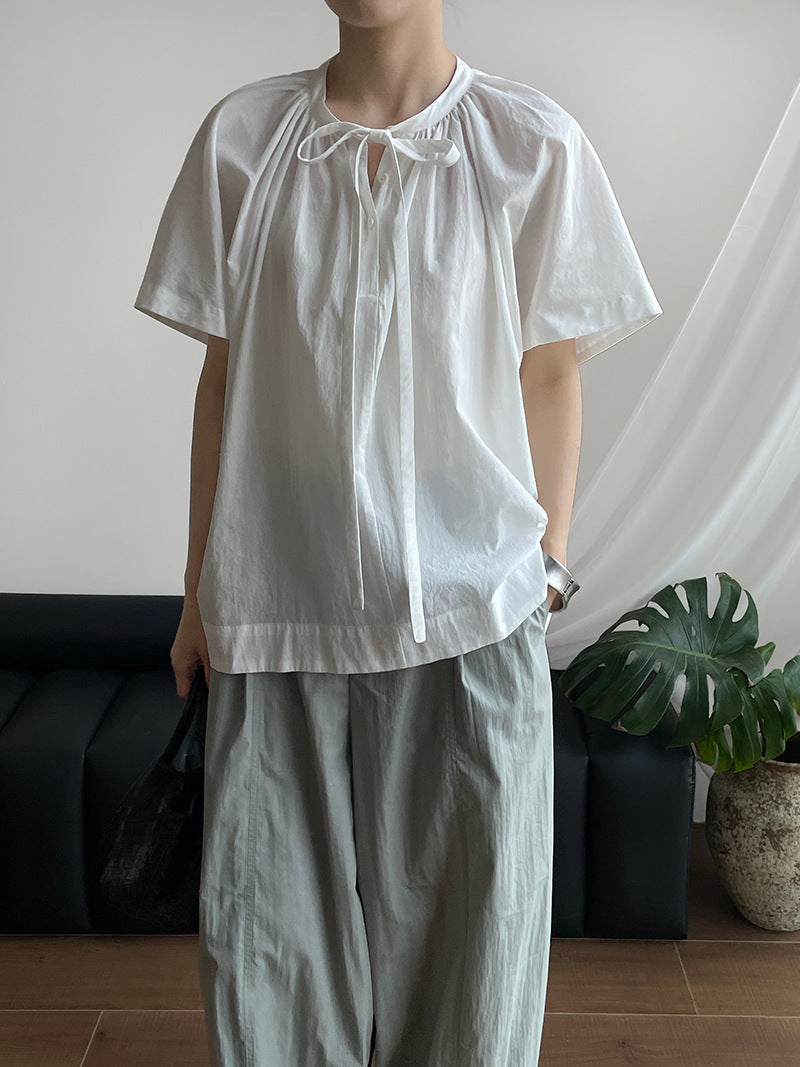 【トップス】夏 プルオーバー きれいめ ブラウス 【JZシリーズ】