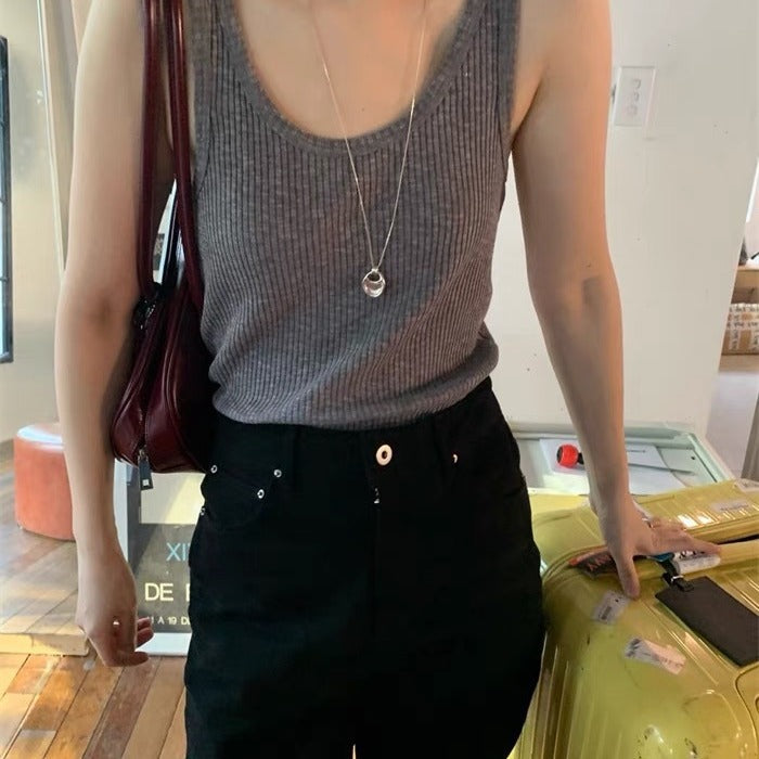 [Goods] 韓國INS風不對稱吊墜項鍊 酷炫奢華長鏈毛衣項鍊