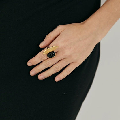 【グッズ】個性派デザイン・欧米風エレガントオープンリング