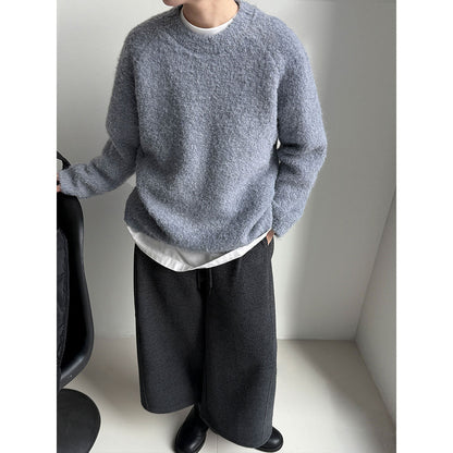 【トップス】ウール粒ボア風 プルオーバー セーター 【JZシリーズ】