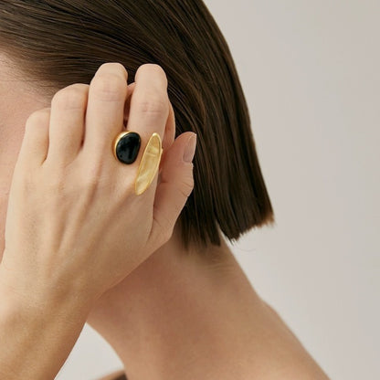 【グッズ】個性派デザイン・欧米風エレガントオープンリング