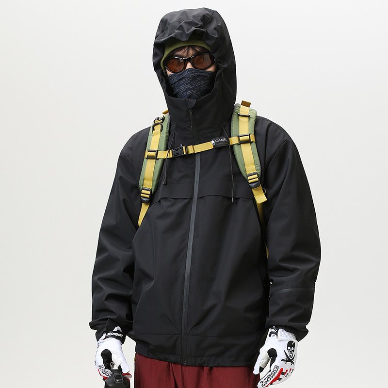 【アウター】アウトドア ドーパミンカラー 着脱可能 マウンテンパーカー 男女兼用  防風防寒 登山ウェアジャケット
【FCシリーズ】