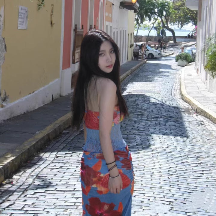 【グッズ】夏 ギャル系 ビキニ 水着＋スカート＋ショーツ 3点セット【SHシリーズ】