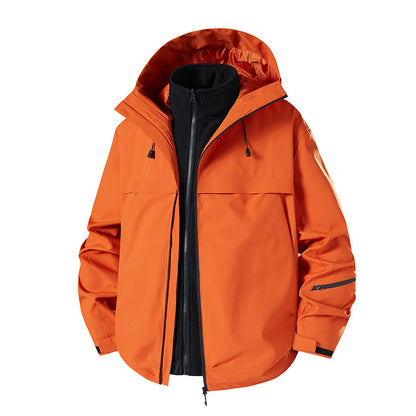 【アウター】アウトドア ドーパミンカラー 着脱可能 マウンテンパーカー 男女兼用  防風防寒 登山ウェアジャケット
【FCシリーズ】