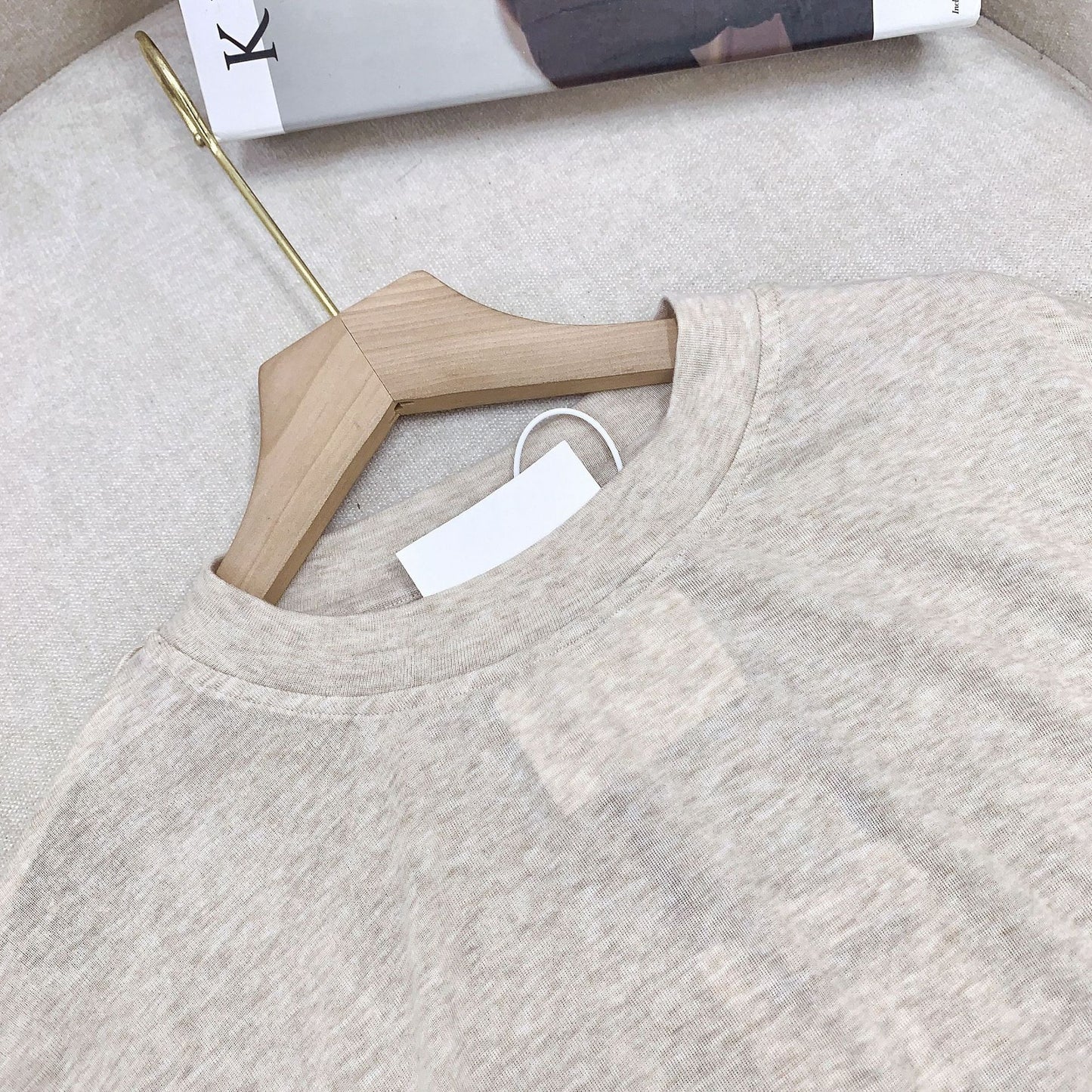 【トップス】高品質 シンプル ゆったり 夏コーデにぴったりの着回し抜群 半袖 Tシャツ【JZシリーズ】