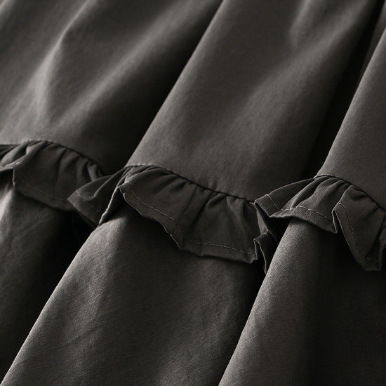 【ボトムス】春 秋 ギャザー バルーン ヒップカバー 着回しやすい スカート 【SHシリーズ】