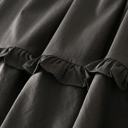 【ボトムス】春 秋 ギャザー バルーン ヒップカバー 着回しやすい スカート 【SHシリーズ】