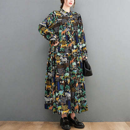 【ワンピース】大きいサイズ  上質感＆大人可愛い シルエットすっきり カジュアル花柄 【SHシリーズ】