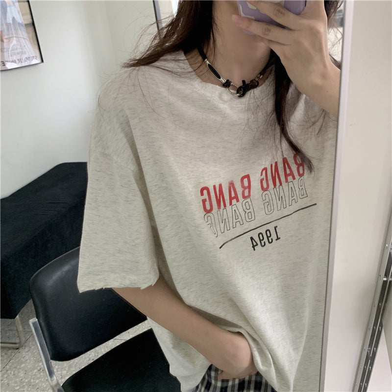 【トップス】日系 夏 シンプル Ｔシャツ