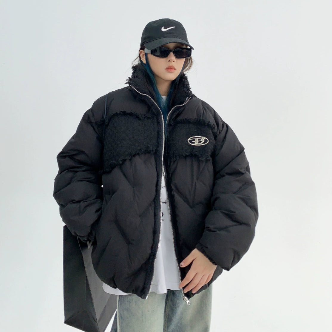 【アウター】春 秋 冬 高級感 シャネル風 レトロ カップル用 厚手 刺繍 綿入れコート【FCシリーズ】